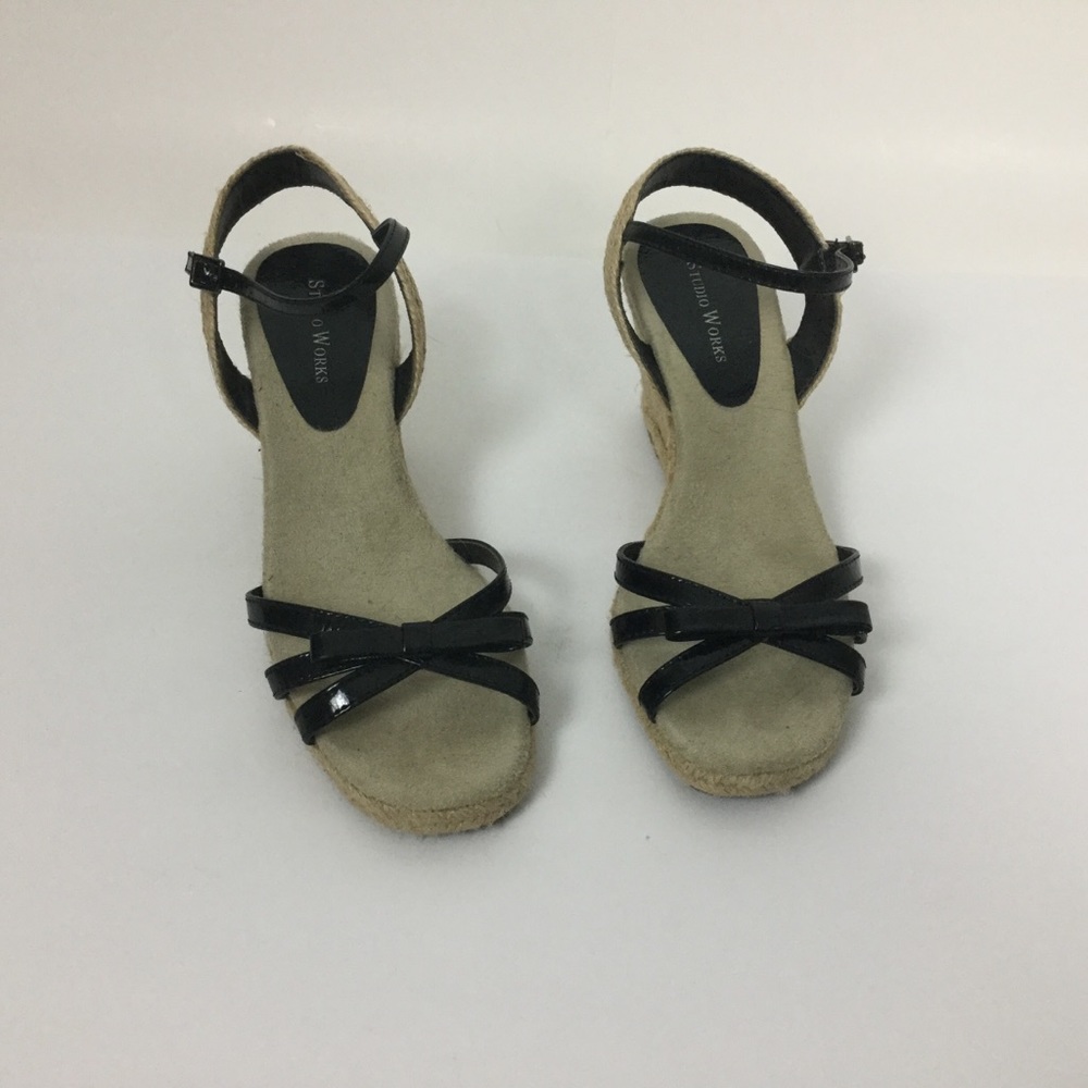 Bundle🍋Studio Works Patten and Jute Wedge 7.5 Espadrille Shoes